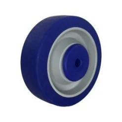 4" Blue Thermoplastic Rubber Wheel