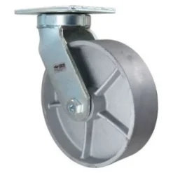 10" Cast Iron Kingpinless Swivel Caster