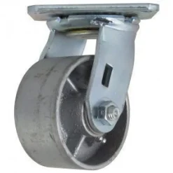 4" Cast Iron Swivel Caster