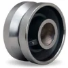 8" Cast Iron V-Groove Wheel