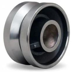 8" Cast Iron V-Groove Wheel
