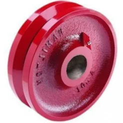 10" Cast Iron V-Groove Wheel