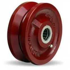 4" Cast Iron V-Groove Wheel