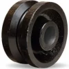 4" Cast Iron V-Groove Wheel