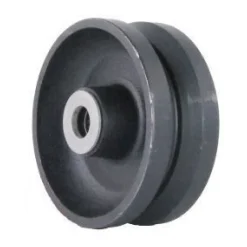 5" Cast Iron V-Groove Wheel
