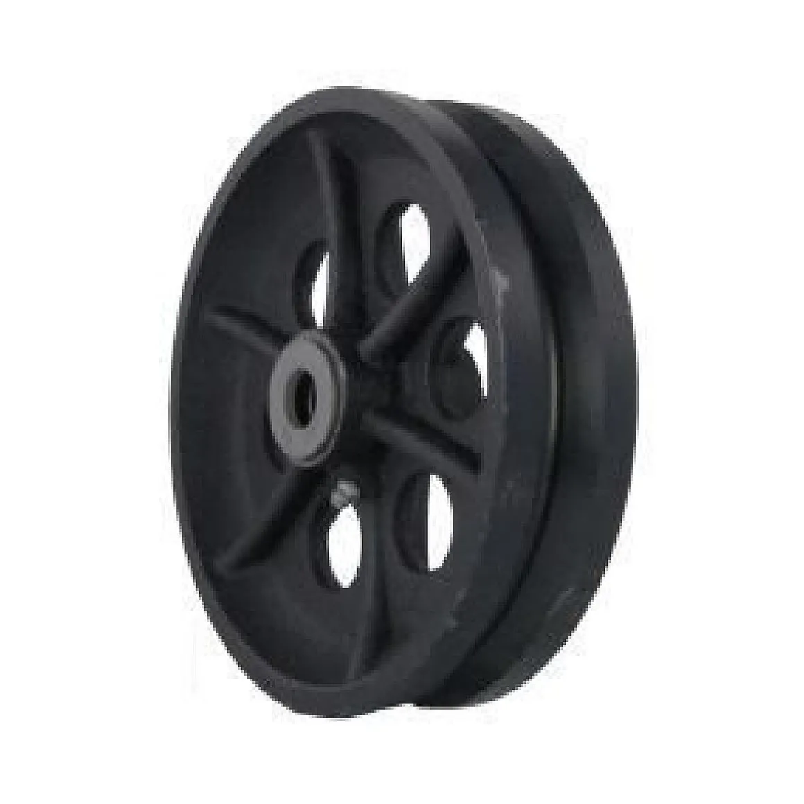 8" Cast Iron V-Groove Wheel