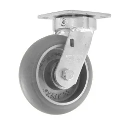 6" CC Apex Kingpinless Swivel Caster