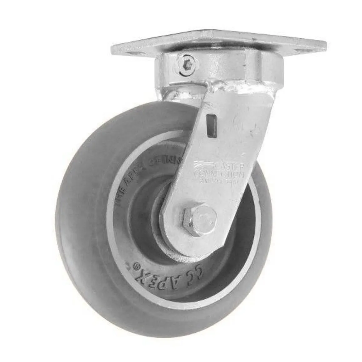 6" CC Apex Kingpinless Swivel Caster