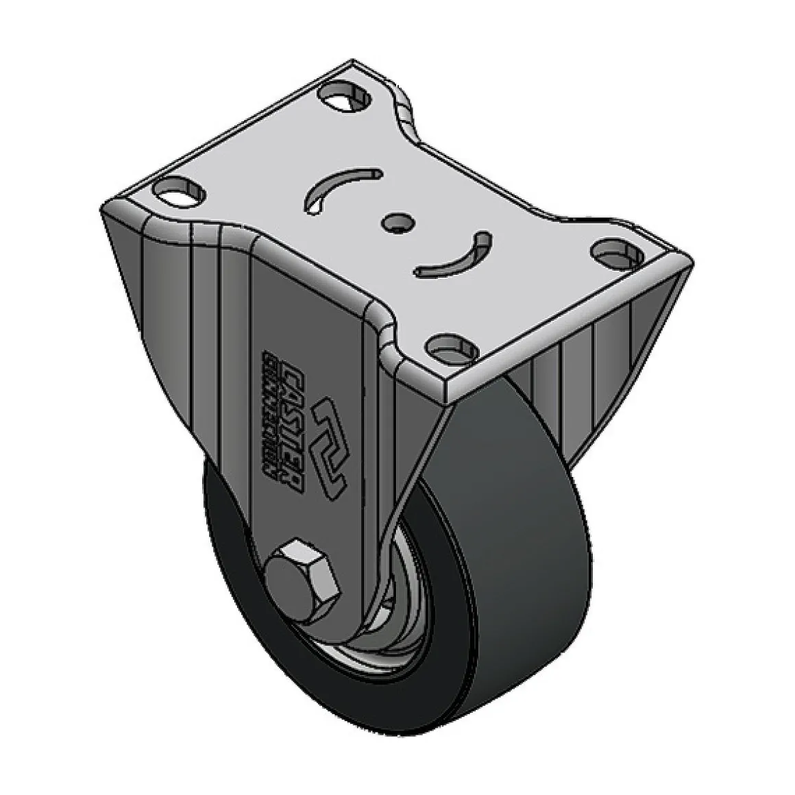 3" CC Apex Rigid Caster