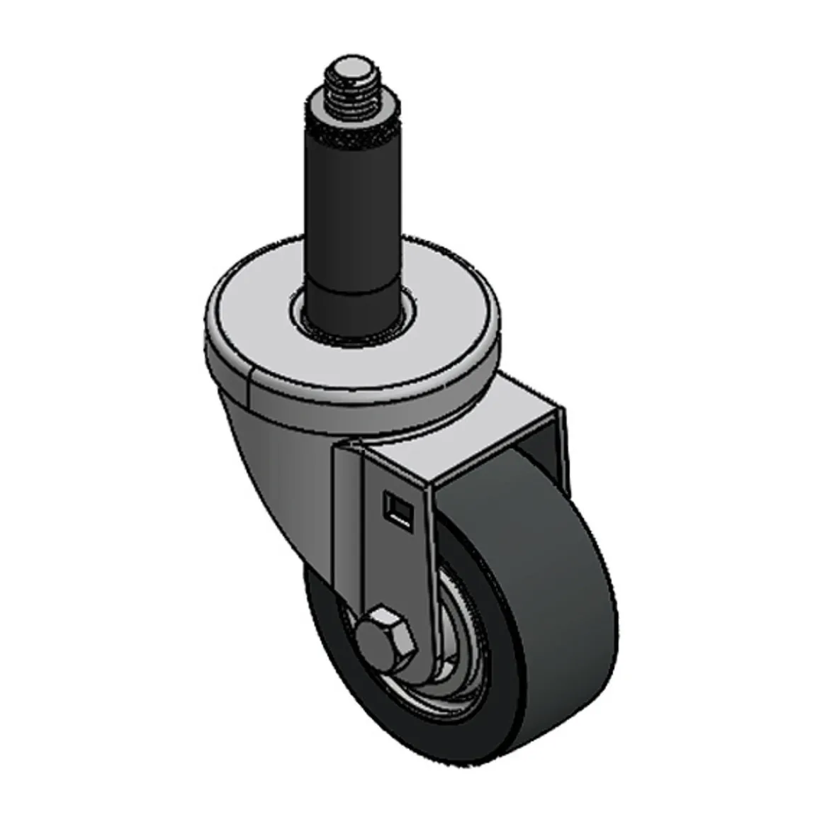 3" CC Apex Swivel Caster