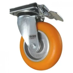 8" CC Apex Swivel Caster w/ Ideal-Stop Brake
