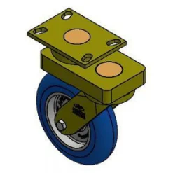 8" CC Axis Dual-Swivel Maintenance-Free CC Apex ESD Caster