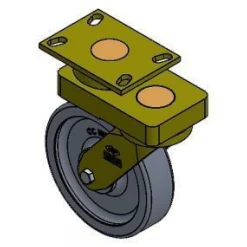 8" CC AXIS SWIVEL CC NYLEX CASTER