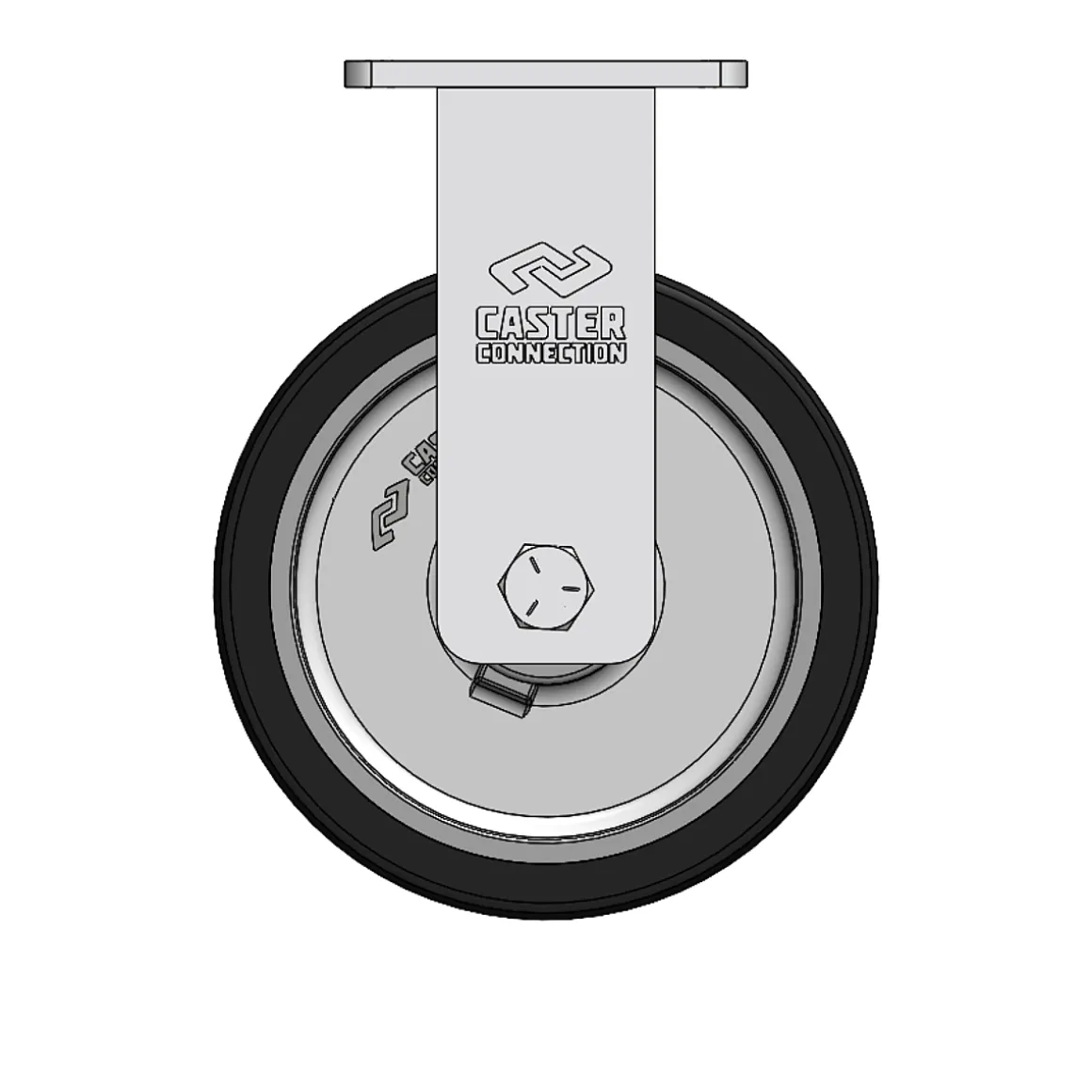 12" CC Dynamo 95A Heavy Duty Rigid Caster