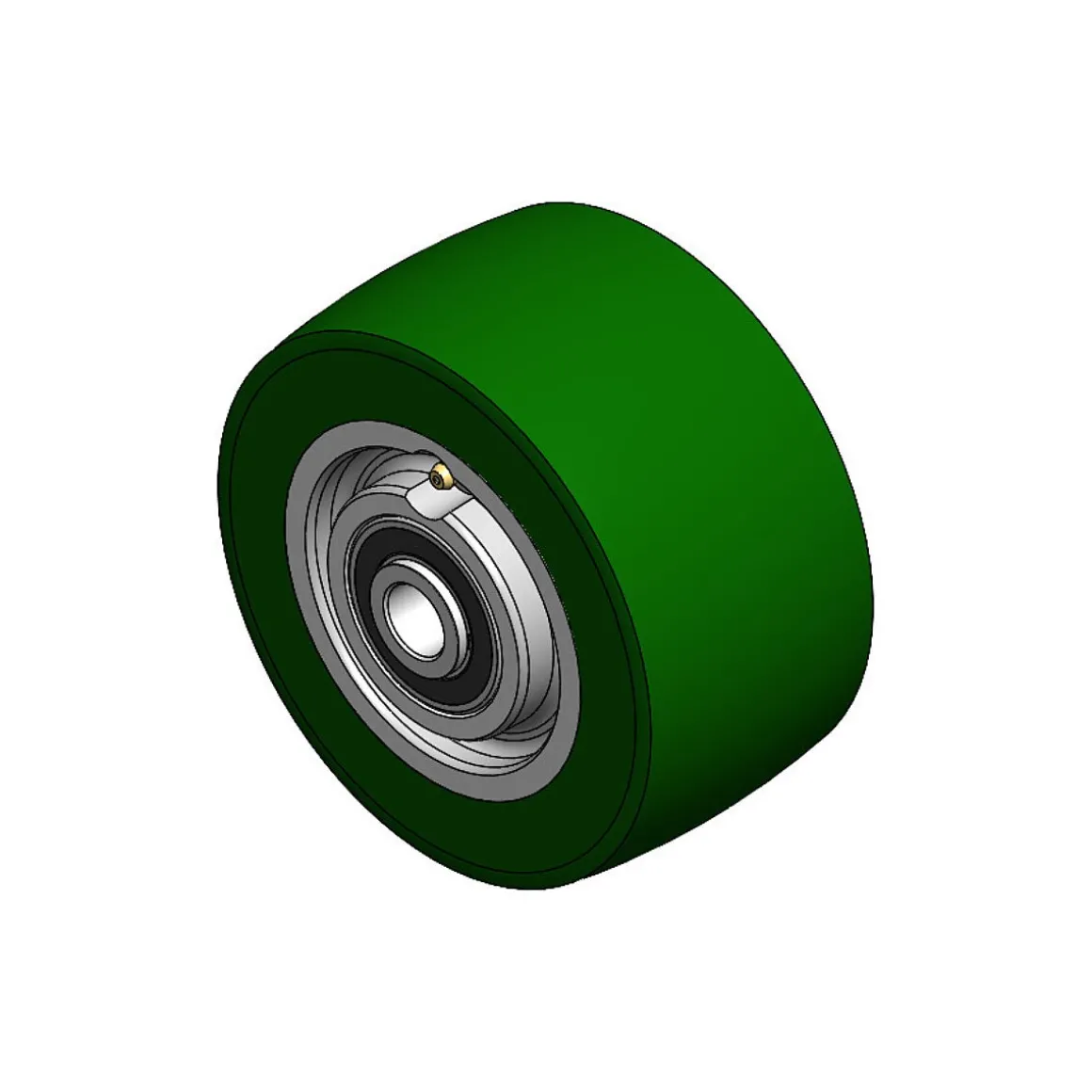 6" CC Dynamo (70D) Heavy Duty Wheel with Top Hats