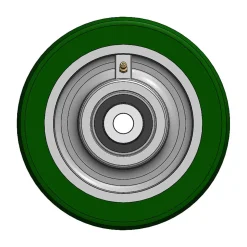 8" CC Dynamo (70D) Heavy Duty Wheel with Top Hats