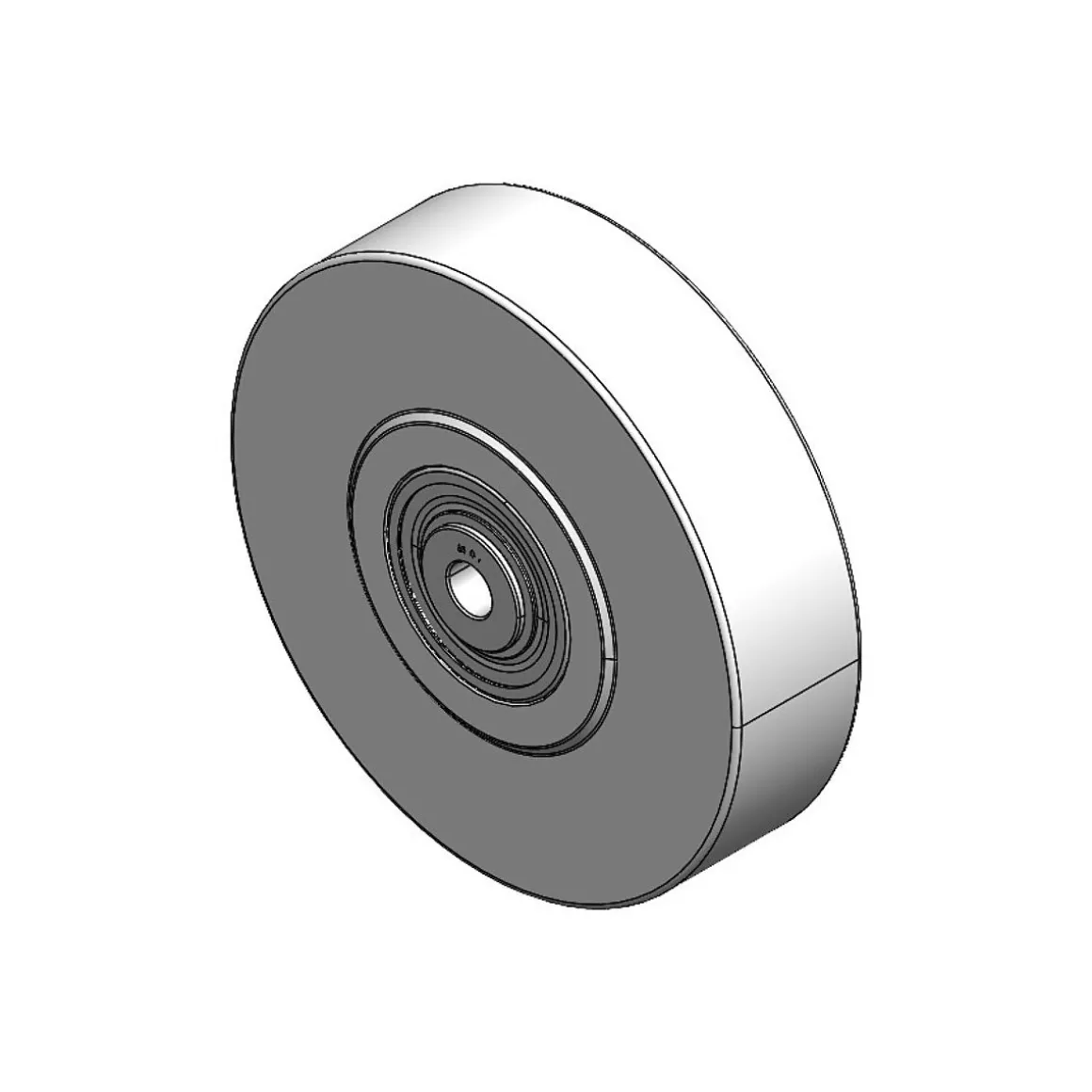 12" CC Juggernaut Heavy Duty Wheel with Top Hats