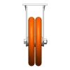 8" CC Nexus Rigid Caster - 4" X 5" top plate