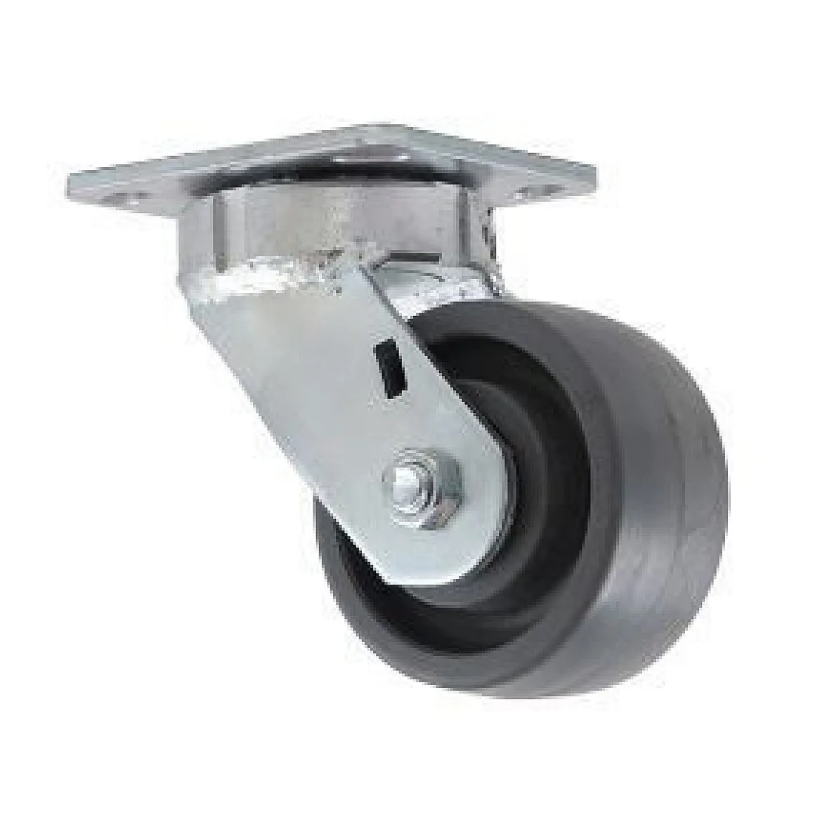 4" CC Nylex Kingpinless Swivel Caster with Extended Swivel Lead
