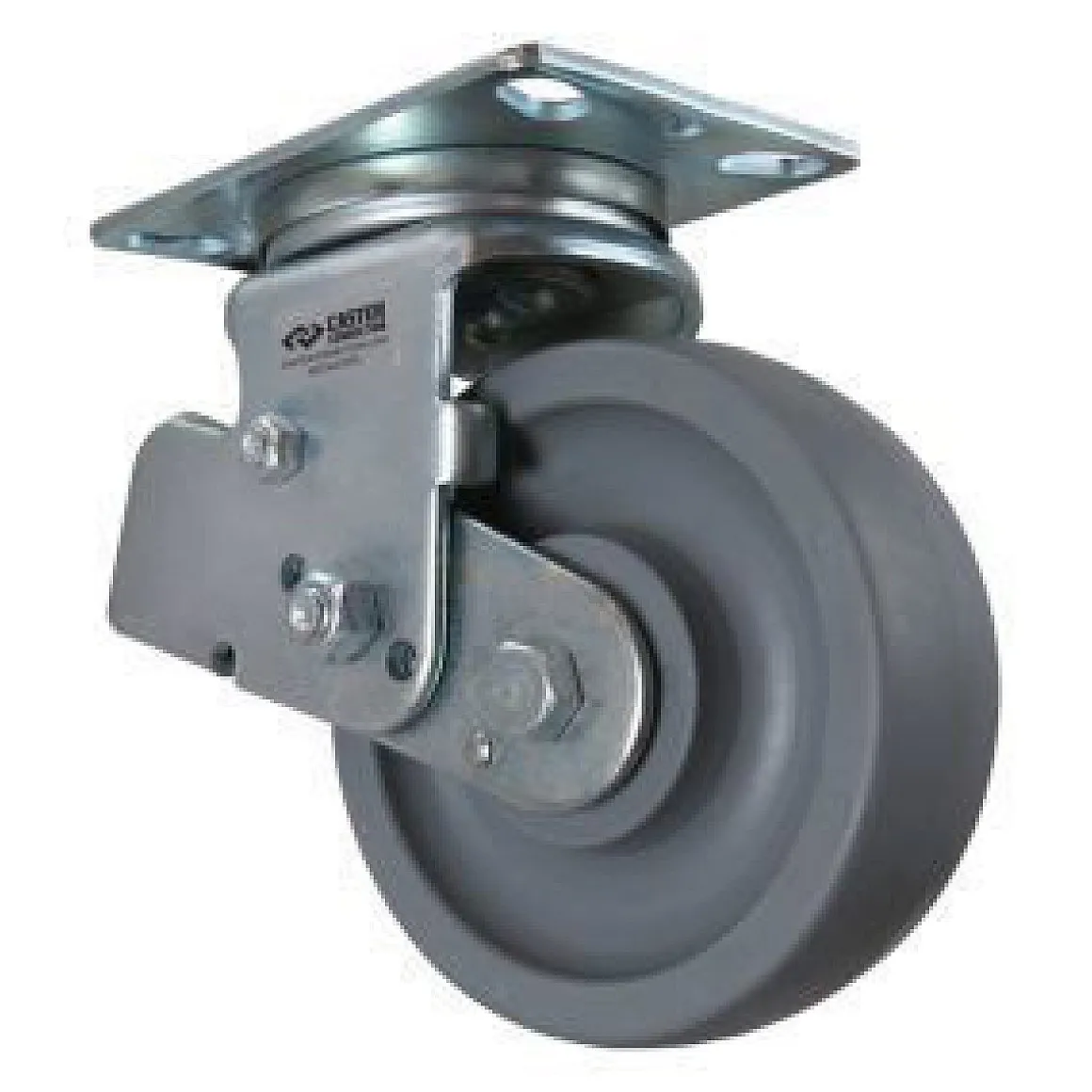 6" CC Nylex Spring-Loaded Swivel Caster