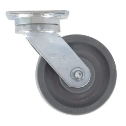6" CC Peak Maintenance-Free Swivel CC Nylex Caster w/ Extended Swivel Lead