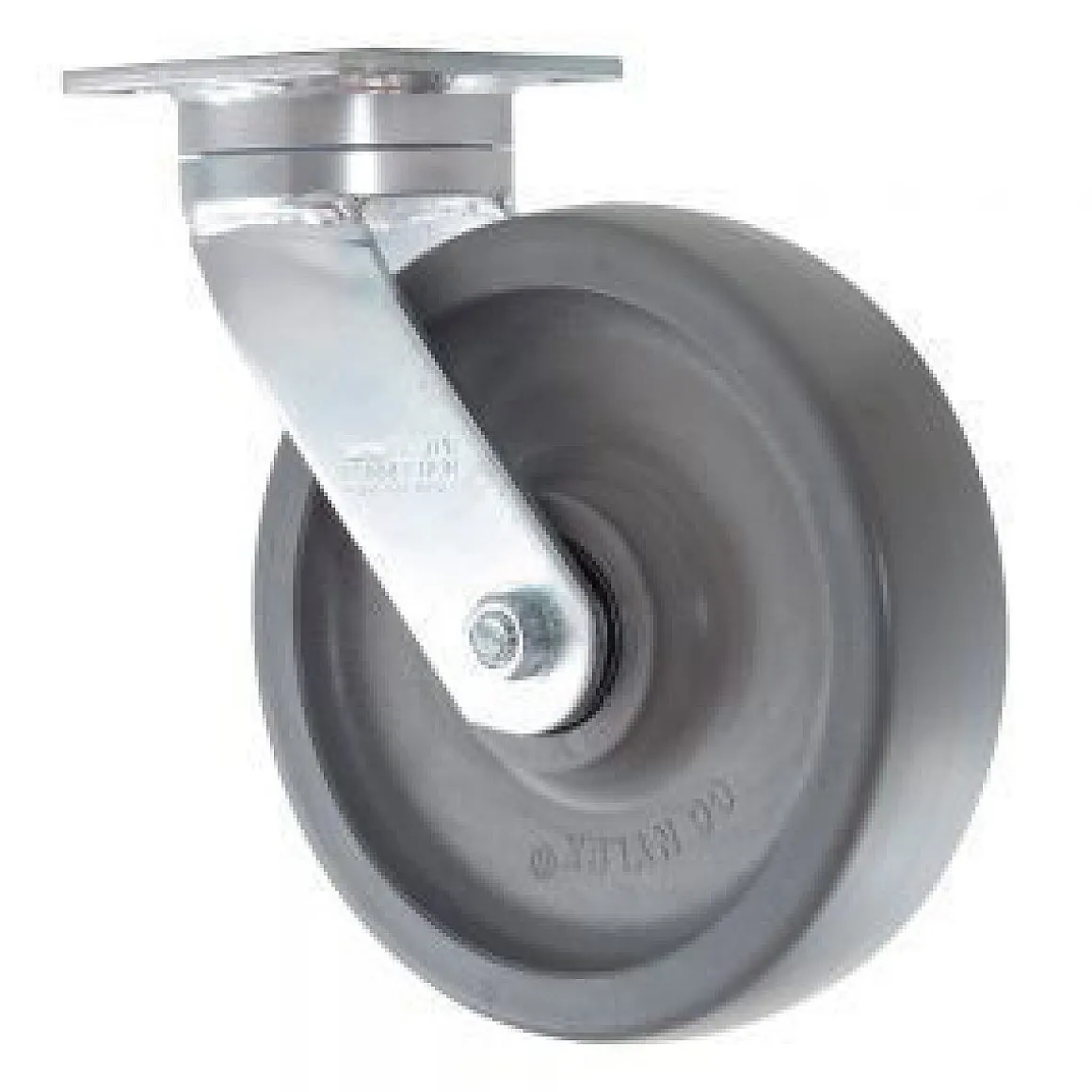 8" CC Peak Maintenance-Free Swivel CC Nylex Caster w/ Extended Swivel Lead