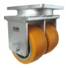 6" CC Stout Dual-Wheel Rigid Caster