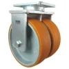 10" CC Stout HD Dual-Wheel Rigid Caster