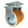 8" CC Stout HD Dual-Wheel Rigid Caster