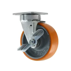 6" CC Stout HD HD Kingpinless Swivel Caster