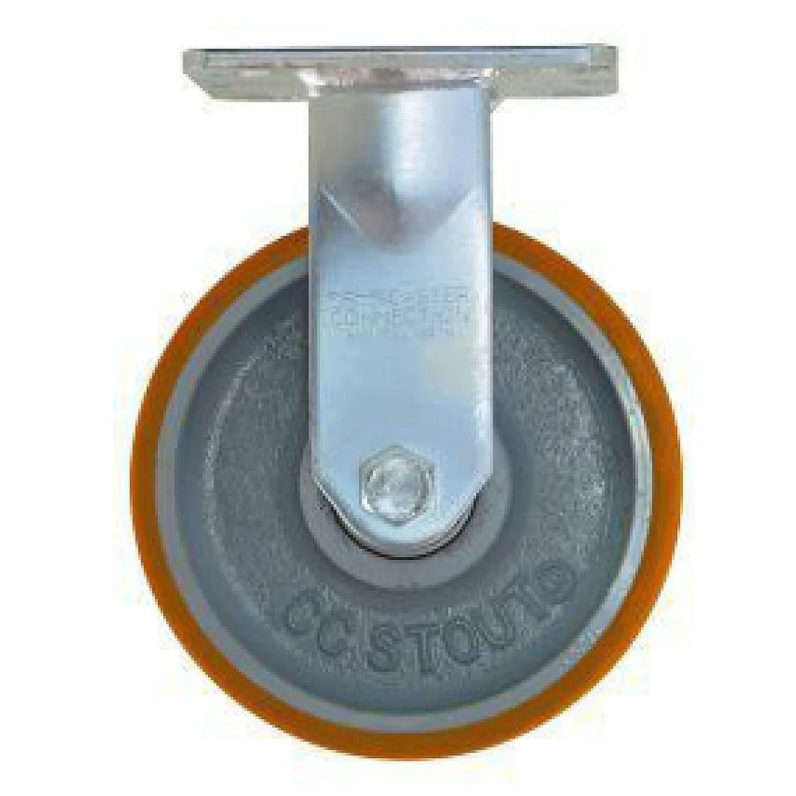6" CC Stout HD Rigid Caster