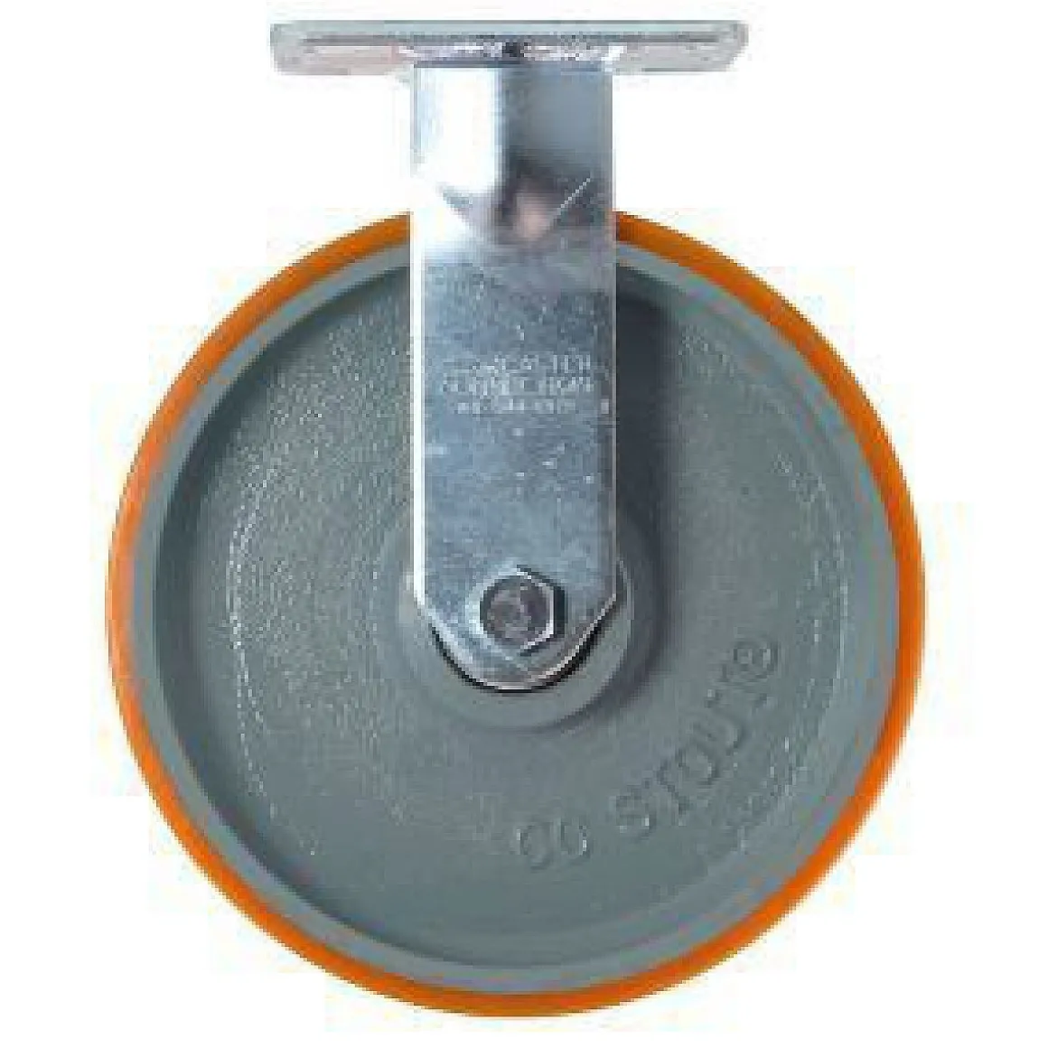 8" CC Stout HD Rigid Caster