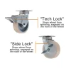 5" CC Stout HD Swivel Caster