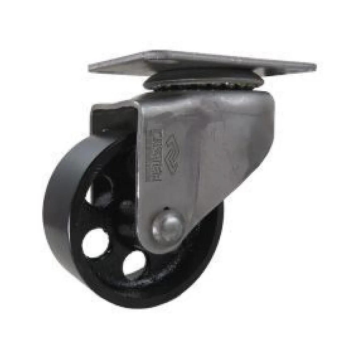 3" CC Vintage Black Cast Iron Swivel Caster
