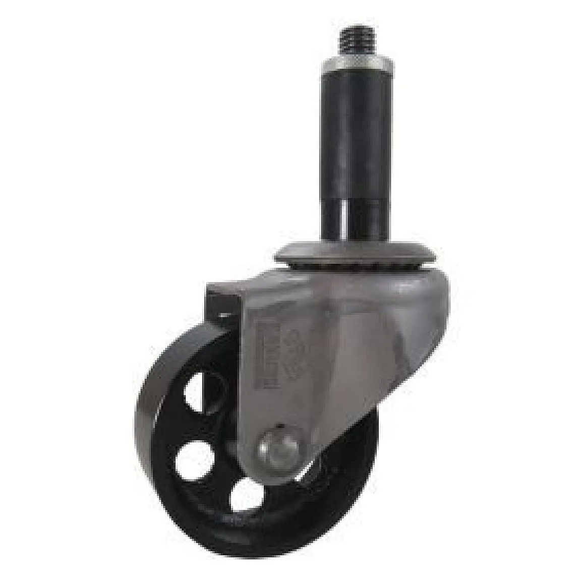 3" CC Vintage Black Cast Iron Swivel Caster