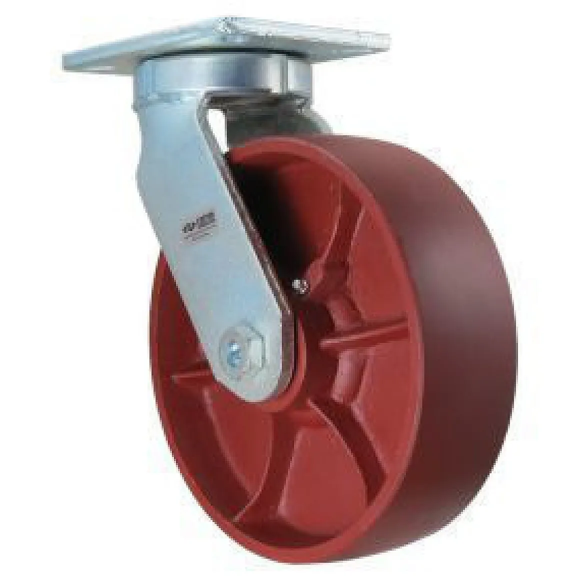 10" Crown-Tread Ductile Steel Kingpinless Swivel Caster