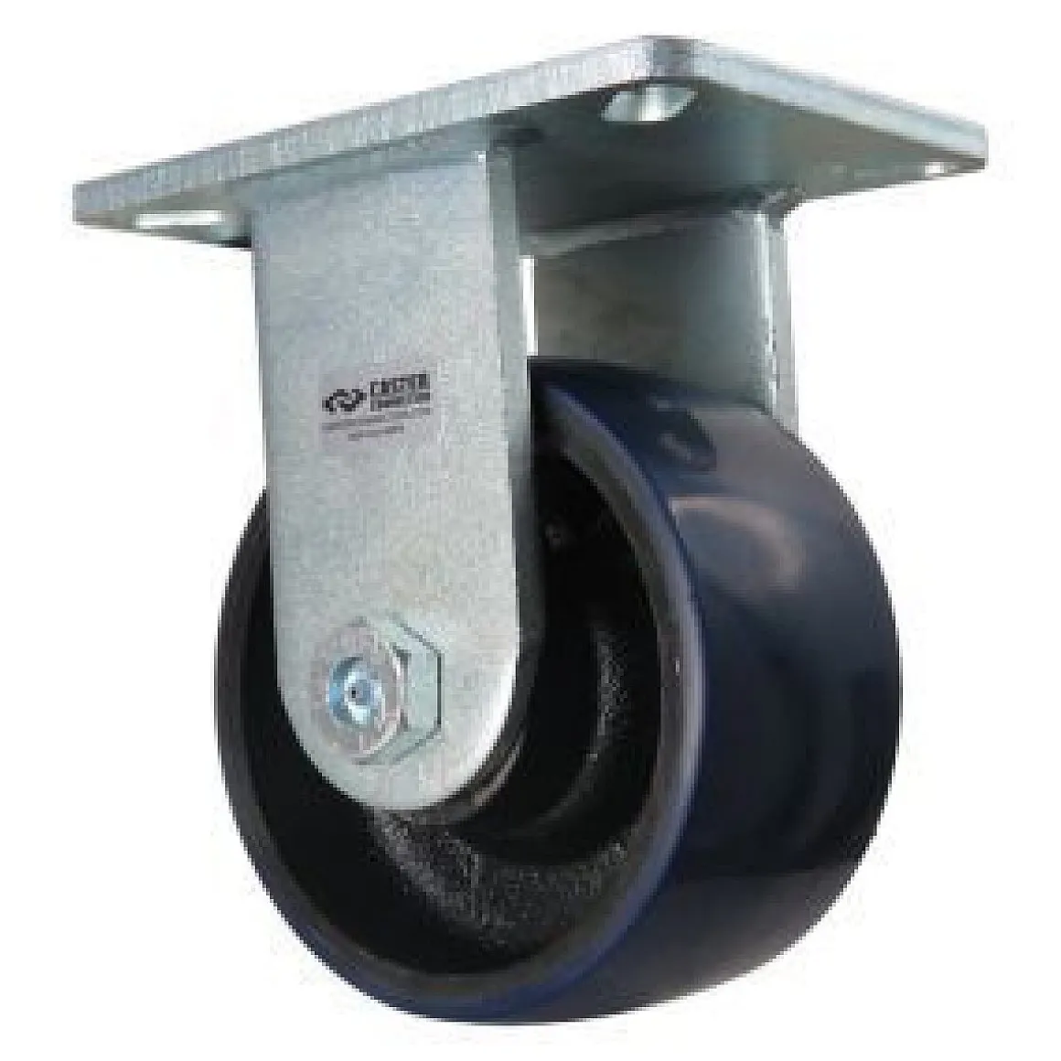 6" Crown-Tread Polyurethane Rigid Caster