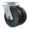 10" Dual-Wheel Nylon Kingpinless Swivel Caster