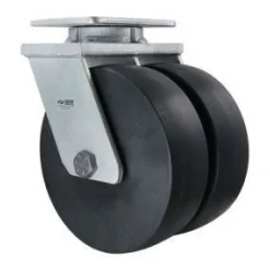 10" Dual-Wheel Nylon Kingpinless Swivel Caster