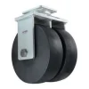 10" Dual-Wheel Nylon Rigid Caster
