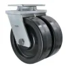 10" Dual-Wheel Phenolic Kingpinless Swivel Caster