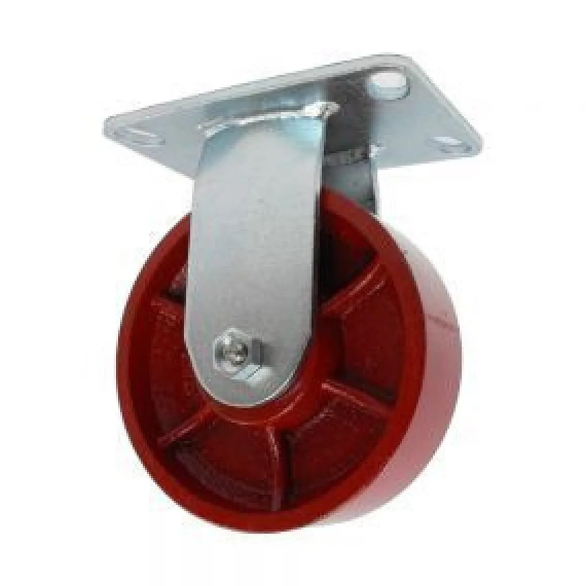 6" Ductile Steel Rigid Caster