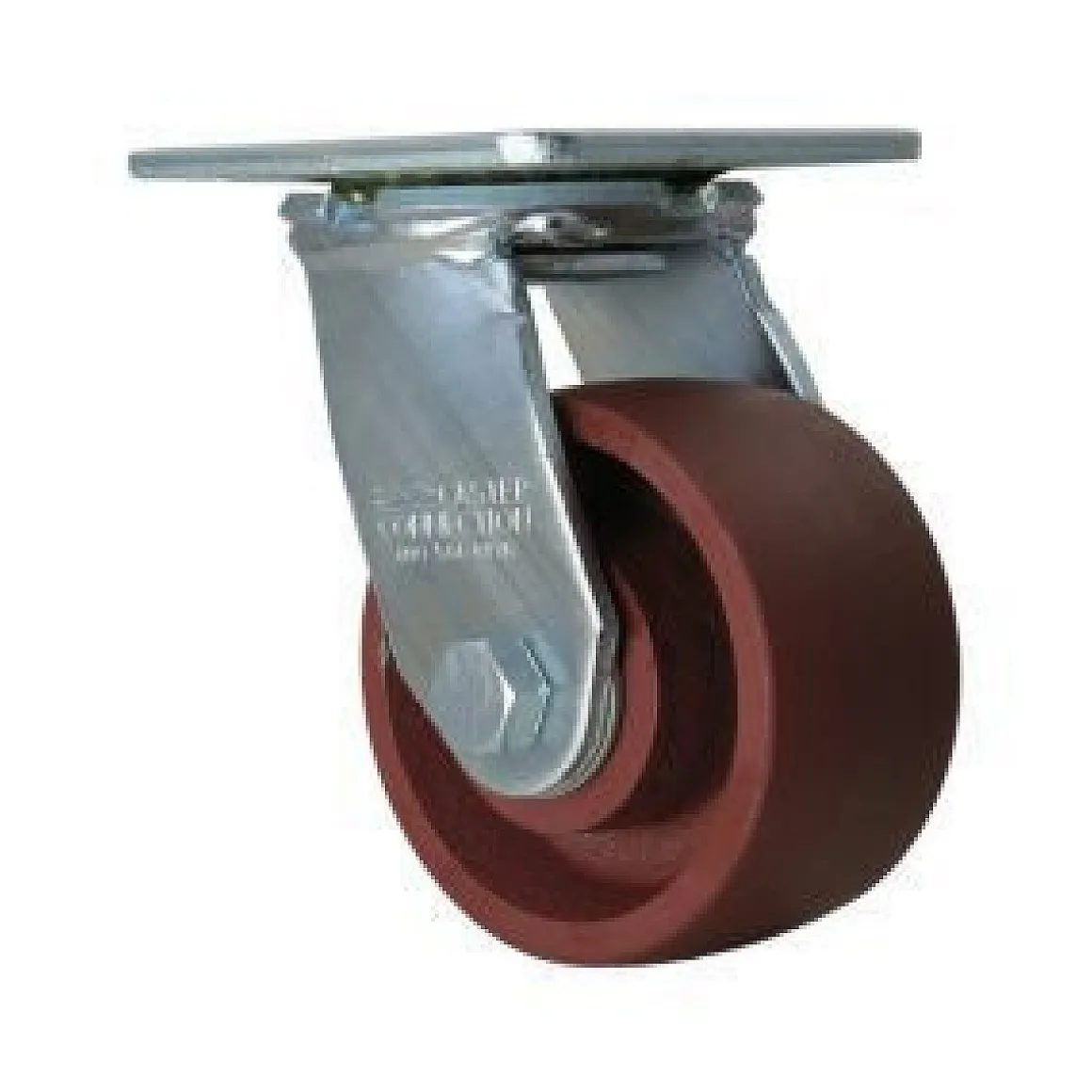 4" Ductile Steel Swivel Caster