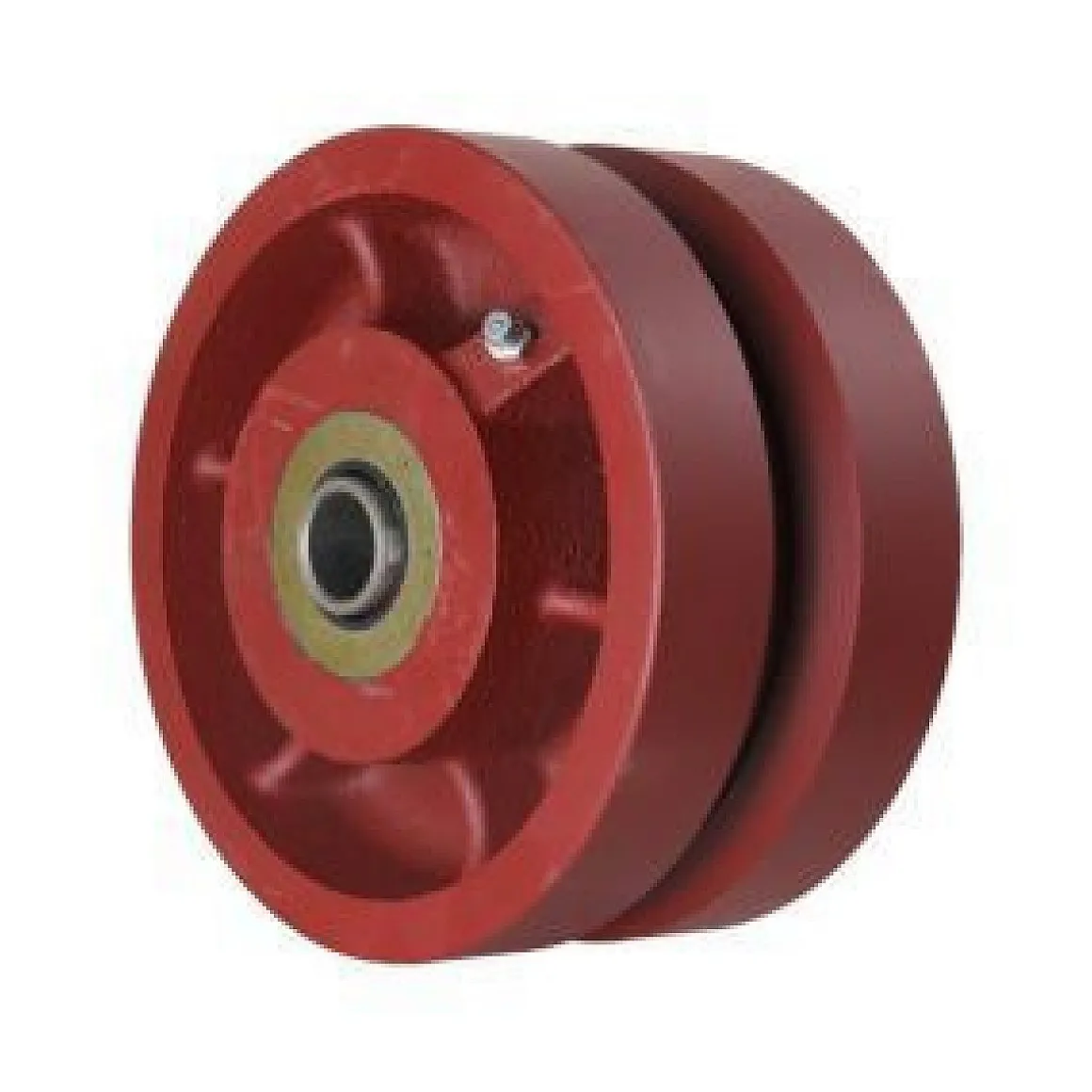6" Ductile Steel V-Groove Wheel