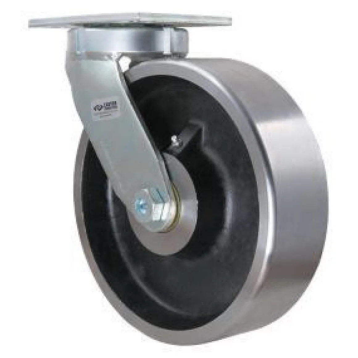 10" Forged Steel Kingpinless Swivel Caster