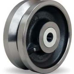 8" Forged Steel V-Groove Wheel