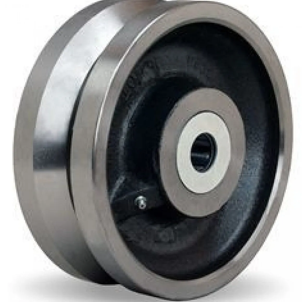 8" Forged Steel V-Groove Wheel