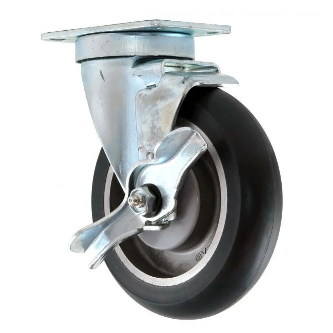 5" Gray CC Apex Swivel Caster