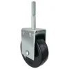 4" Hard Rubber Rigid Caster