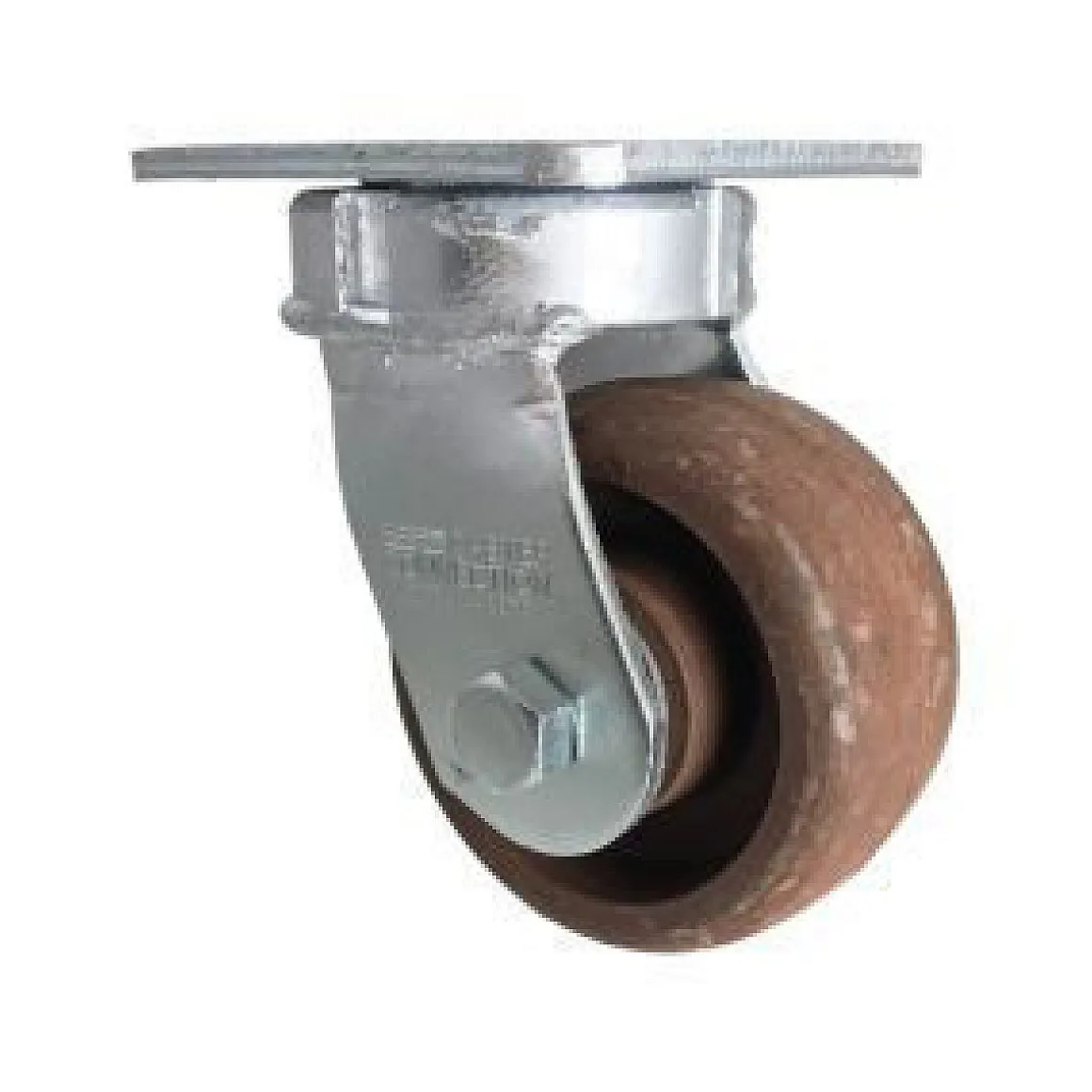4" High-Temp Glass-Filled Nylon Kingpinless Swivel Caster
